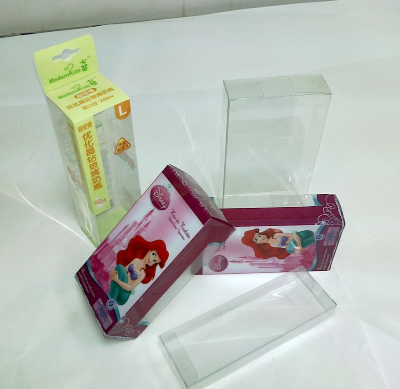 Factory Custom PVC/ PP/ PET Plastic Foldable Box for baby care products